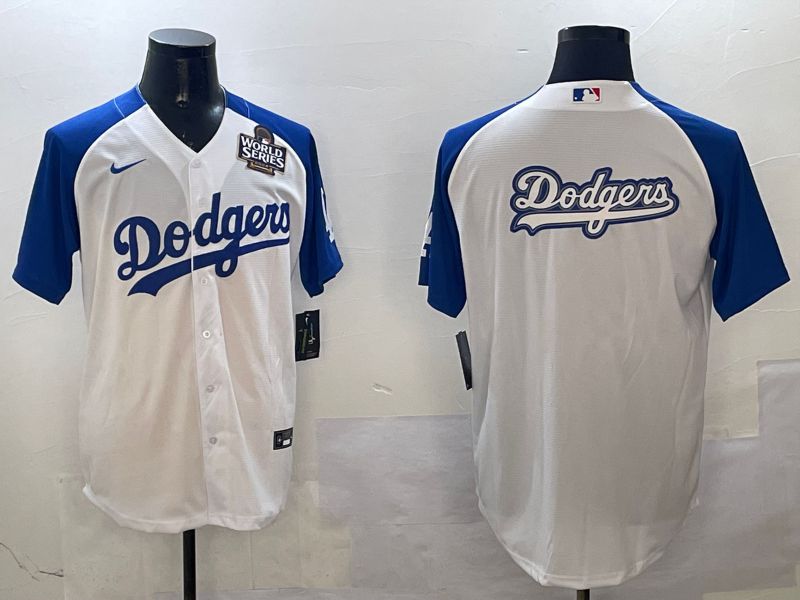 Men Los Angeles Dodgers Blank White blue Game 2025 Nike MLB Jersey style 21->pittsburgh pirates->MLB Jersey